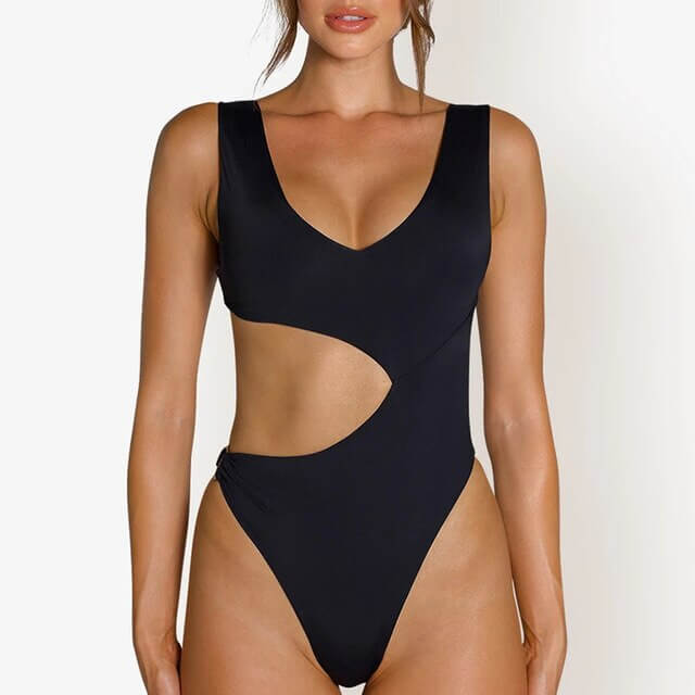 Hunter V neck One Piece -  Sexy Beaches Swimwear